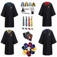 thumbnail image 2 of Capa de Hermione Granger de Hogwarts Potter para niñas y mujeres, disfraz de mago de Halloween, Cosplay, 2 of 4