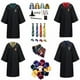 thumbnail image 2 of Capa de Hermione Granger de Hogwarts Potter para niñas y mujeres, disfraz de mago de Halloween, Cosplay, 2 of 4