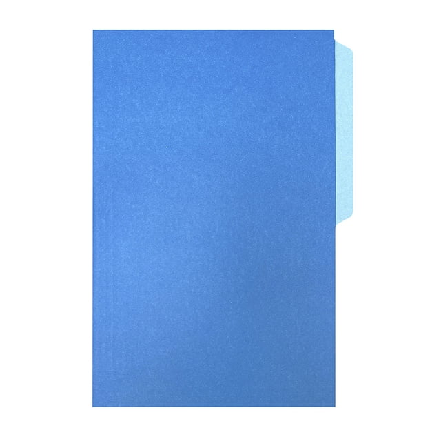 Fólder Pendaflex Color Azul Tamaño Oficio Ceja 1/2 Caja c/50 Piezas