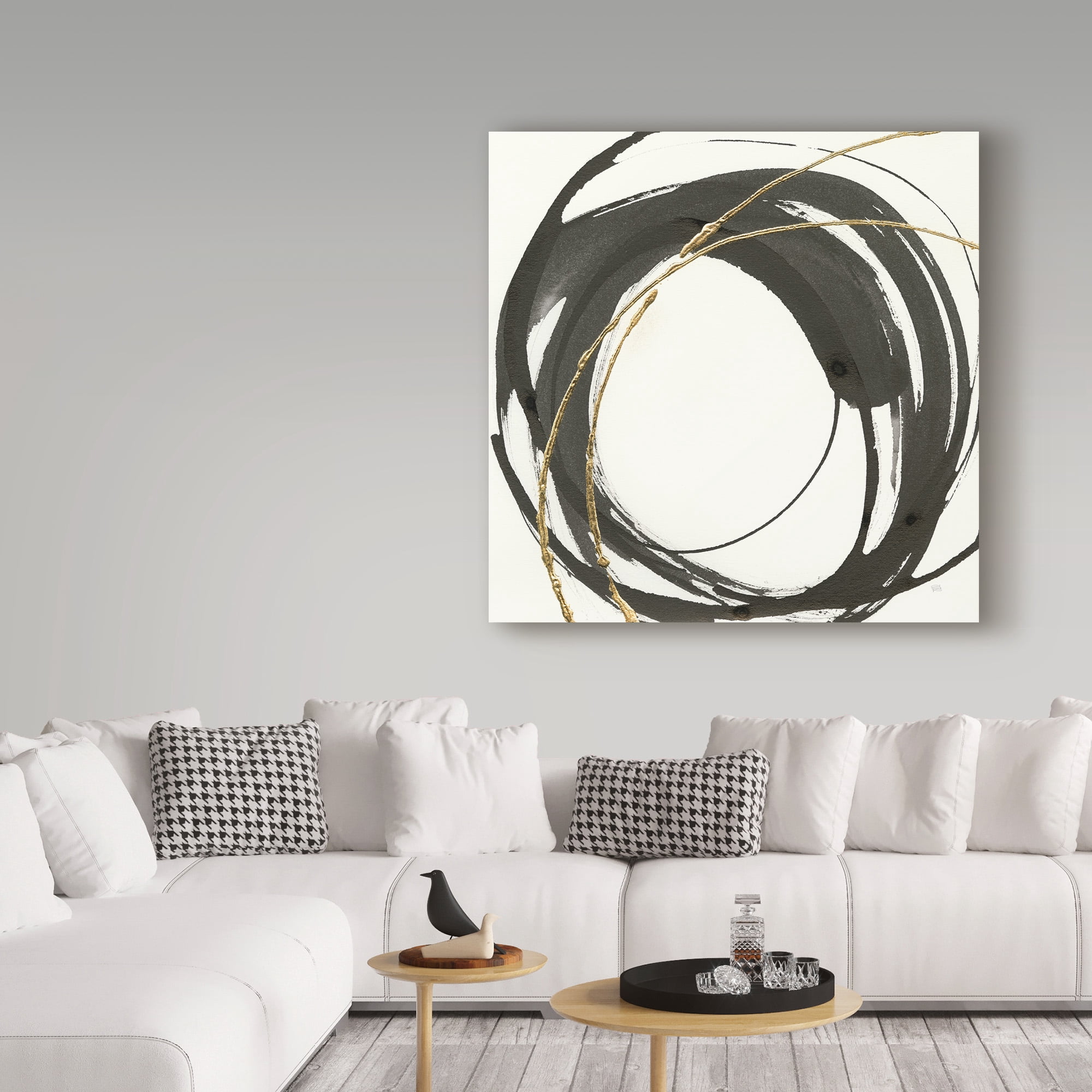 Trademark Fine Art 'Gilded Enso IV' Canvas Art by Chris Paschke