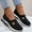 J-Black, variant on Air Cushion Slip-on Orthopedic Shoes for Women Casual Summer Diabetic Walking Shoes with Casual Womens Shoes Wide Arch Support Knit Casual Shoes Womens Casual Boots Comfort Outdoor Walking