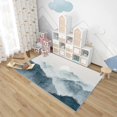 thumbnail image 3 of 6x8 Rug, Japanese Mountain Rug, Asian Style Rugs for Living Room Bedroom, Oriental Ink Painting Carpet, Washable & Non Slip & Soft Low Pile Large Indoor Area Rug, Mountain Home Decor & Gifts, 3 of 7