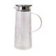 thumbnail image 1 of Jarra Vidrio Giza Tapa Acero Inoxidable 1.3 Litros Hogar Cocina Cristal Decoracion Agua Bebida Practico, 1 of 1
