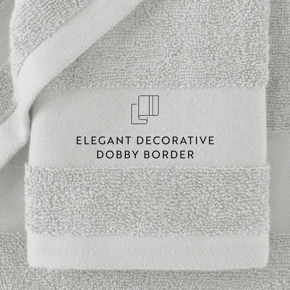 Noble Linens 6 pack Cotton Washcloths