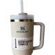 thumbnail image 3 of Termo Taza Taza de café caliente de acero inoxidable 304 con tapa, taza caliente fría de paja, frasco de vacío de 40oz, 3 of 6