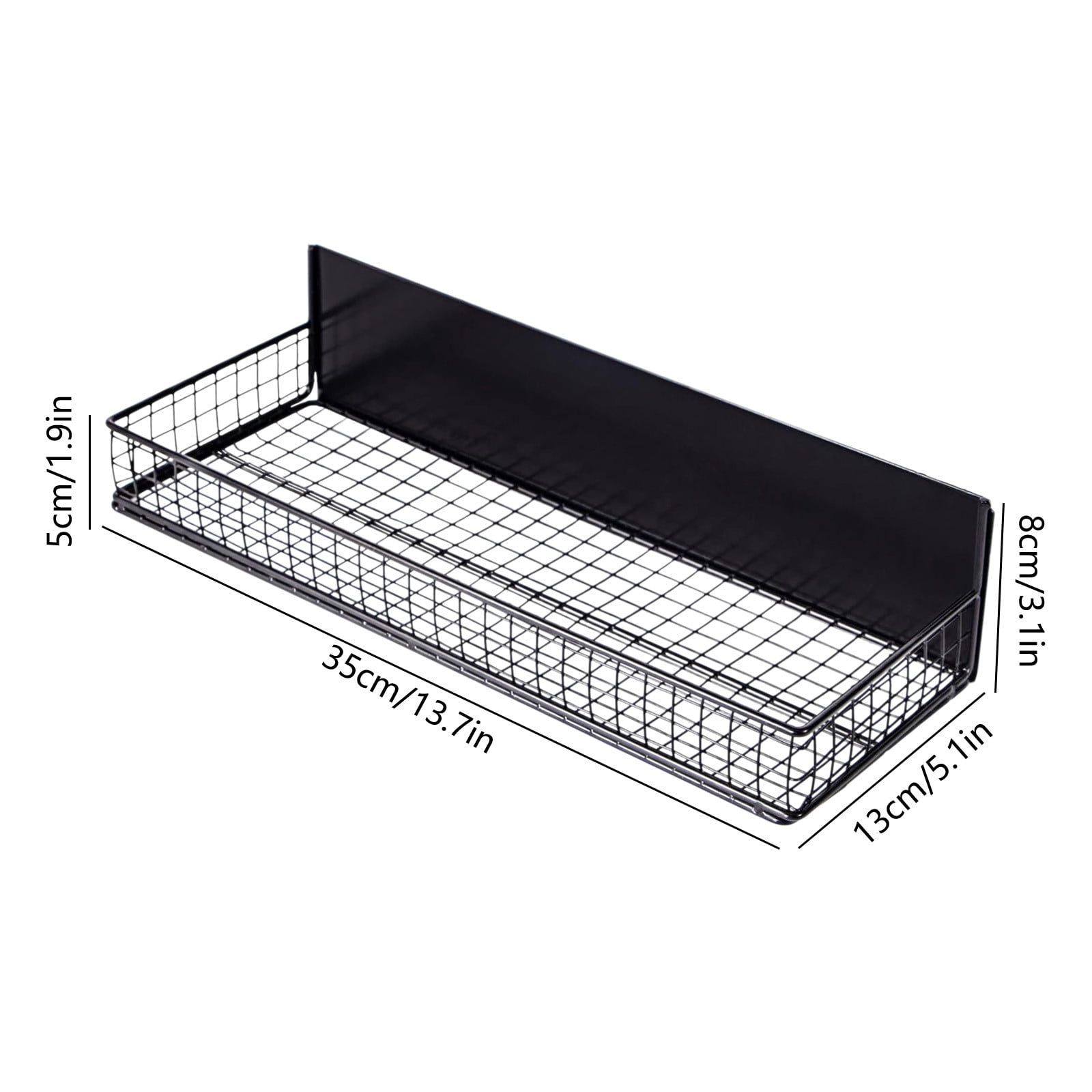 Magnetic Refrigerator Storage Basket Lint Collector Dryer Ball Organizer for Kitchen Laundry Room Office Classroom and Home Use