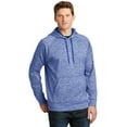 thumbnail image 4 of Sport-Tek PosiCharge Electric Heather Fleece Hooded Pullover-M (True Royal Electric), 4 of 6