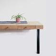 20 Inch Black Metal Table Base Set of 4 for DIY Office Workbench Dining ...
