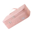 thumbnail image 2 of Bolsa para secador de pelo, estuche de viaje para secador de pelo, ideal para viajes de negocios y viajes a casa. rosa, 2 of 9