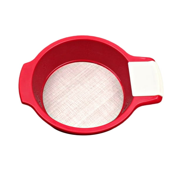 mmirethe ABS Flour Sifter Replacement Heatsresistant Reusable Washable