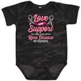thumbnail image 3 of Inktastic Rare Disease Awareness Support Ribbon Girls Baby Bodysuit, 3 of 5