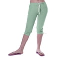 thumbnail image 4 of Moomaya Ensemble de Nuit Simple pour Femmes avec Capri en Coton 2 Pcs Chemises de Nuit, 4 of 5