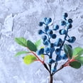 thumbnail image 3 of WHAMVOX Fake Berry Simulation Blueberry Realistic Looking Berries 24.00X7.00X5.00CM, 3 of 8