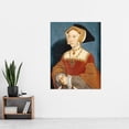 thumbnail image 2 of Holbein Younger Portrait Jane Seymour Queen England Painting Extra Large XL Wall Art Poster Print, 2 of 3