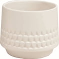 thumbnail image 1 of Jardinière Blanche avec Motif Karnal, 1 of 1