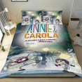 thumbnail image 1 of Annie y Carola Conjunto de sábanas temático, trío de piezas, cómodo y amigable con la piel, diseño único, regalo de decoración para el hogar para familiares, amigos y fans,173cm *218cm, 1 of 6