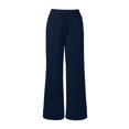 thumbnail image 1 of WERYOUNG Casual Loose Wide Leg Pants For Women Lightweight Long Trousers With Pockets Everyday Comfort Palazzo Pants For Women Trendy Bottom M, 1 of 1