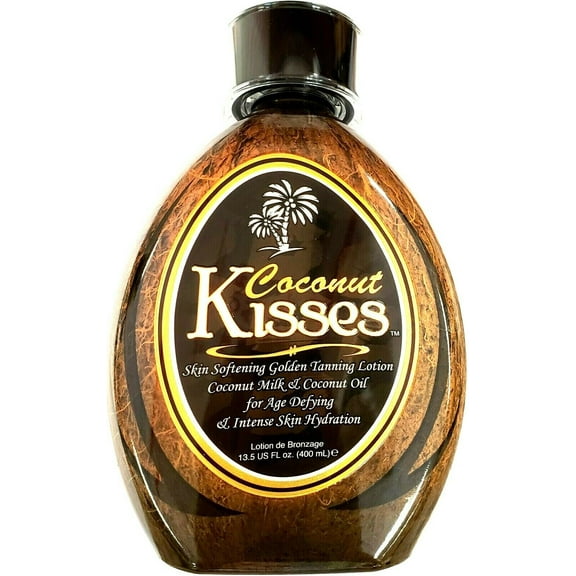 Ed Hardy Coconut Kisses Bronzer Tanning Bed Lotion 13.5 fl oz