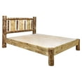 thumbnail image 3 of Montana Woodworks Glacier Country Solid Wood Full Platform Bed in Brown, 3 of 10