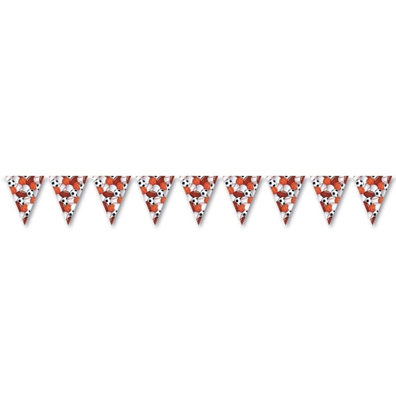 12 Pack Bulk Sports Party Pennant Banner