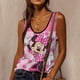 thumbnail image 4 of Camiseta sin mangas de los años 90, camiseta divertida de Disney Mickey Mouse, camiseta con patrón de punto para mujer, ropa de calle, 4 of 5