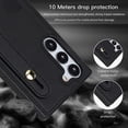 thumbnail image 5 of Case for Samsung Galaxy S23+ Plus (Not S23) with Card Slot Holder, Removable Adjustable Shoulder Strap Lanyard Crossbody Neck Purse Phone Case for Samsung Galaxy S23 Plus KB Black, 5 of 15