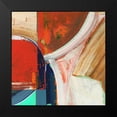 thumbnail image 2 of Cartissi 12x12 Black Modern Framed Museum Art Print Titled - Blue Orange II, 2 of 5