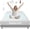 White, variant on Alow Grounding Sheets Queen Size 90% Organic Cotton + 10% Pure Silver Fitted Bed Sheet Gray Fiber Grounding Sheet Earth Connected Bedding with Grounding Cord