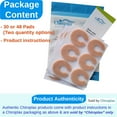 thumbnail image 4 of Chiroplax C-Shaped Felt Callus Pads Ball of Foot Cushion Forefoot Protector Metatarsal Rubbing Pain Relief | 3/16" Thick (Pack of 30), Brown, 4 of 6
