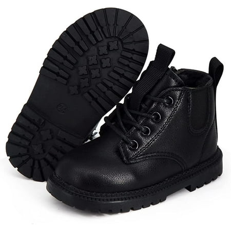 

Toddler Baby Boys Girls Boots Kid Classic and Waterproof Hiking Outdoor Boots Rain Winter Snow Ankle Booties(Toddler/Little Kid)