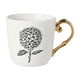 thumbnail image 2 of Taza de café de cerámica con mango grande, regalos creativos para hombres y mujeres, taza de té, tazas de café de para cocina, oficina patrón de hortensias, 2 of 9