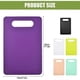 thumbnail image 2 of Set of 6 Plastic Cutting Boards, BPA-Free Kitchen Boards, Cutting Board Set with Handle, 2 of 5
