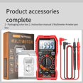 thumbnail image 2 of Digital Multimeter Sz06,Ac/Dc Voltage,Current,Resistance,Diode&Continuity Tester Red, 2 of 10