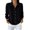 Black, variant on Cardigan Shirts for Women Collared Waffle Knit Button Down Shacket Drop Shoulder Long Sleeve Fall Winter Blouses Blue S