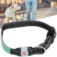 thumbnail image 1 of Collar USB Rechargeable LED Pet Adjustable Carved Collar Dog Lighting Night  Collar, 1 of 8