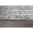 thumbnail image 3 of Alora Decor Radiant 8' x 10' Abstract Gray/Lt. Gray Hybrid Area Rug, 3 of 7