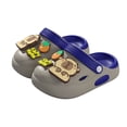 thumbnail image 6 of Girls' Sandals Lightweight Garden Clog Sandals Summer Outdoor Hole Punch Design Slippers for Kids Grey 10-10.5 Years, 6 of 7