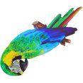 thumbnail image 2 of Realistic Hanging Toucan Bird Craft for Home Decoration Iron Green Lively Design 7 Inch, 2 of 9