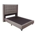 thumbnail image 3 of Box Base Cama Matrimonial + Cabecera Titan Gris Dicasa Titan Bless, 3 of 8