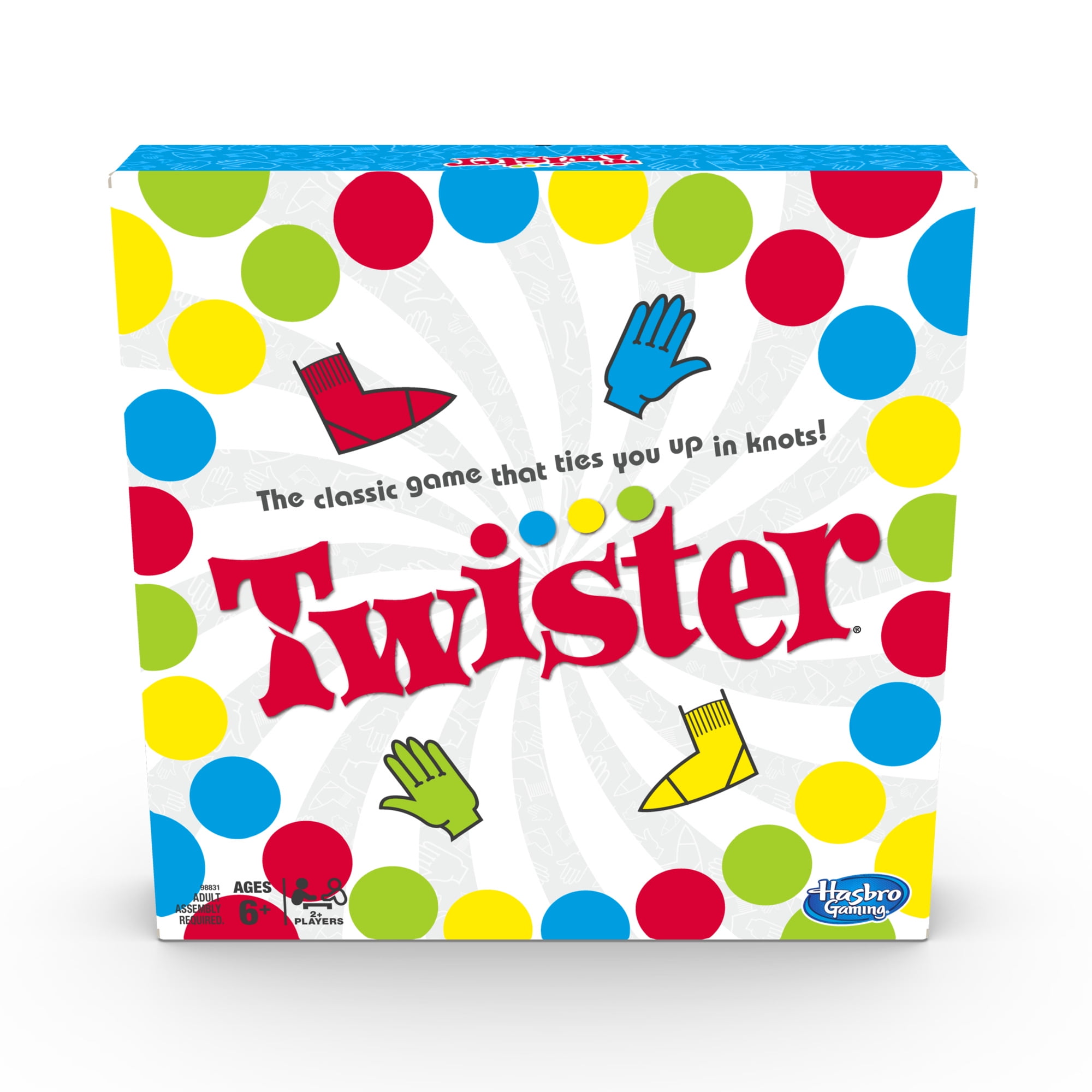 Twister Classic Game Family Fun Friends Party Game Xmas Gift 2 New Moves 