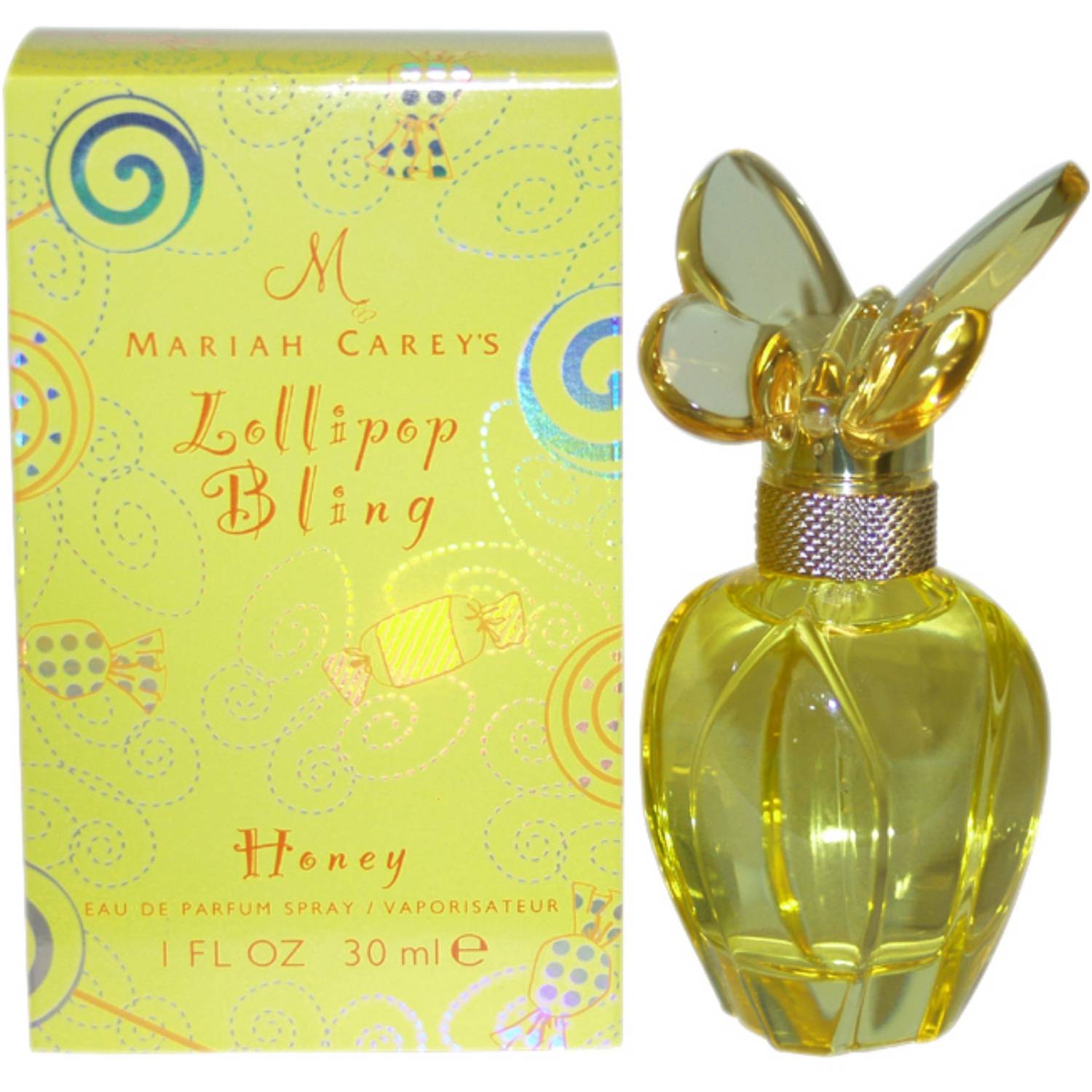 Lollipop Bling Honey by Mariah Carey, Eau de Parfum for Women, 1.0