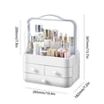 thumbnail image 3 of Soporte de almacenamiento de cosméticos con tapa Caja de cosméticos de encimera no tóxica para baño Wdftyju Libre de BPA, 3 of 3