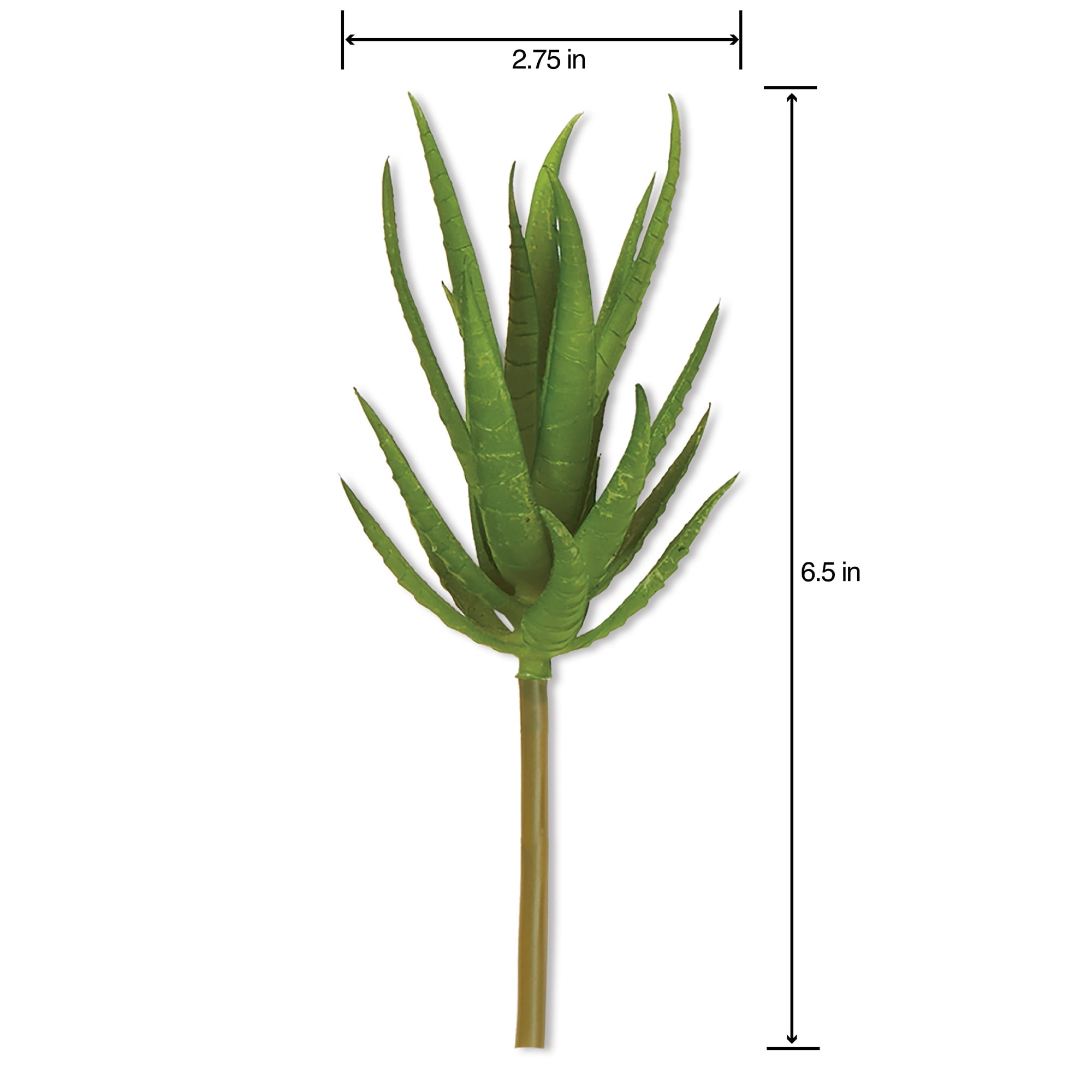 Mainstays 6.5" Artificial Green Agave Succulent Pick