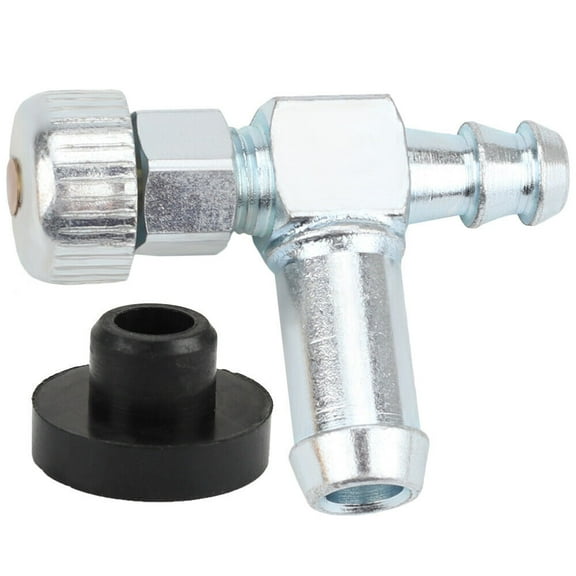 Replacement Fuel Tank Grommet & Shut-Off Valve Assembly for Portable Generators - Universal Fit Gasoline System Components