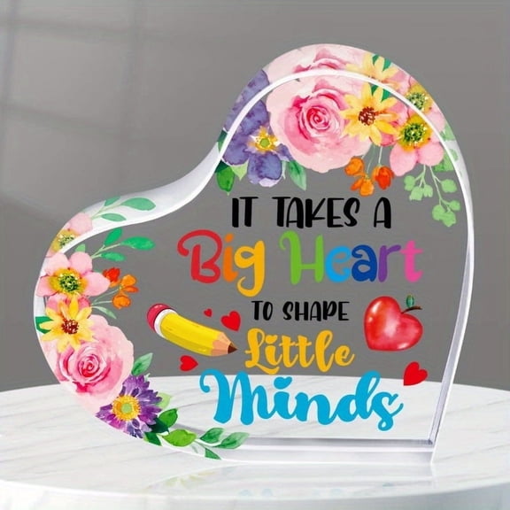 Teacher Appreciation Gifts from Students: The Perfect Thank You Gift for Teachers -- Acrylic Table Decoration Teacher Gifts Students Thank you gift Birthday day College High School