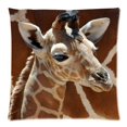 thumbnail image 1 of QIFEIHA Giraffe Pillowcase Cushion Cover Two Sides Printing Size 18x18 inch, 1 of 2
