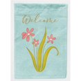 thumbnail image 1 of Carolines Treasures BB8574GF Flowers Welcome Flag Garden Size, 1 of 3