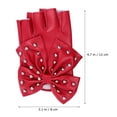 thumbnail image 3 of DiMaddie Fingerless Rivet Punk Gloves for Kids - Motorcycle & Driving, 3 of 6