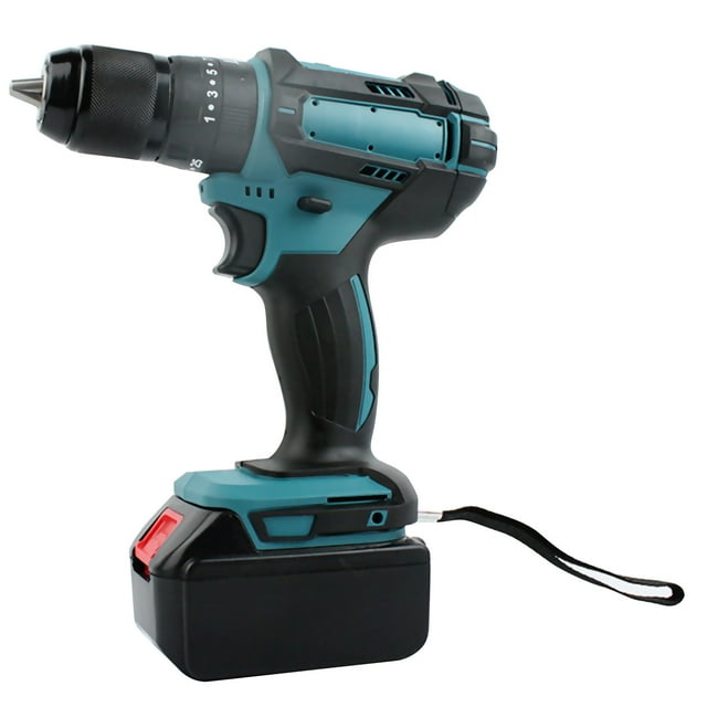 Zootealy Perceuse Sans Fil Tournevis Électrique Rechargeable Perceuse Tournevis Sans Fil 13 mm Perceuses Électriques Domestiques à Main avec Lumière DEL Vitesse Variable Outils Électriques Domestiques Bricolage