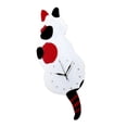 thumbnail image 2 of 3D Tail Wagging Cat Dog Wall Clock Silence Clock Bedroom Home Decoration Spotted Cat, 2 of 8
